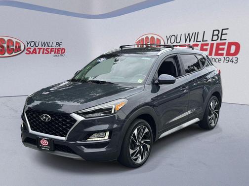 Dusk Blue 2020 Hyundai TUCSON Sport