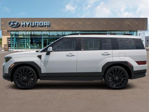 Serenity White 2027 Hyundai SANTA FE Calligraphy