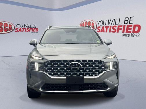 Stellar Silver 2021 Hyundai SANTA FE HEV SEL Premium