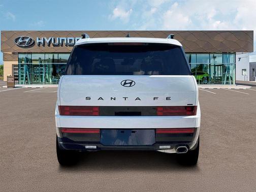 Serenity White 2026 Hyundai SANTA FE Calligraphy