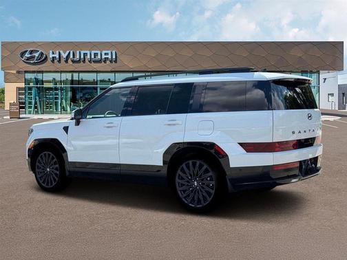Serenity White 2026 Hyundai SANTA FE Calligraphy