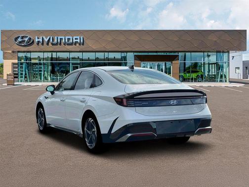Serenity White 2026 Hyundai SONATA SEL