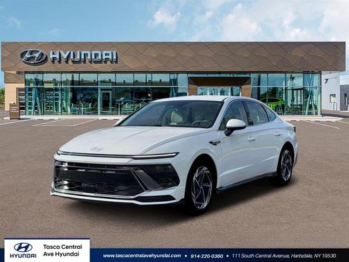 Serenity White 2026 Hyundai SONATA SEL