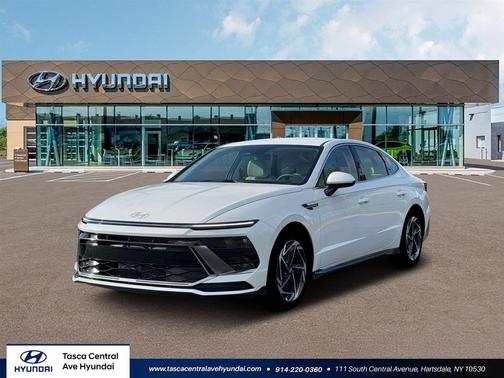 Serenity White 2026 Hyundai SONATA SEL