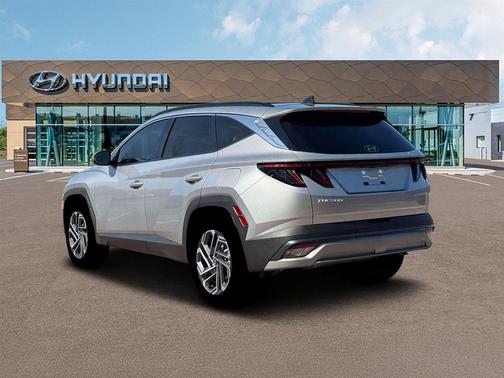 Shimmering Silver 2026 Hyundai TUCSON Hybrid Limited