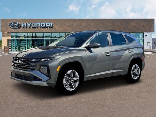 Amazon Gray 2026 Hyundai TUCSON Hybrid SEL
