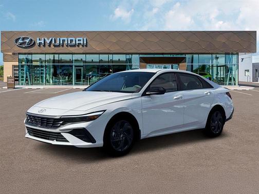 Serenity White Pearl 2026 Hyundai ELANTRA Sport