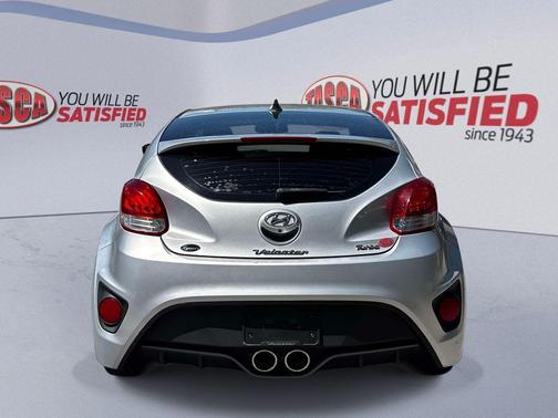 Ironman Silver Metallic 2016 Hyundai Veloster Turbo