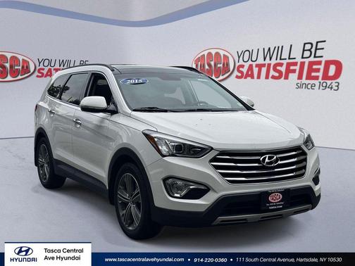 Monaco White 2015 Hyundai SANTA FE Limited