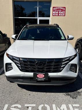 Quartz White 2022 Hyundai TUCSON Limited
