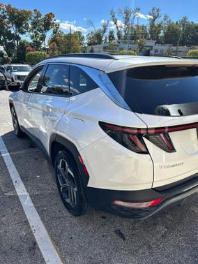 Quartz White 2022 Hyundai TUCSON Limited