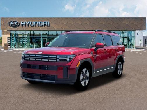 Ultimate Red 2026 Hyundai SANTA FE HEV SEL AWD