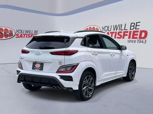 Lunar White 2023 Hyundai KONA N Line