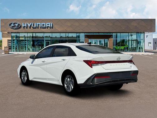 Serenity White 2026 Hyundai ELANTRA HEV Blue