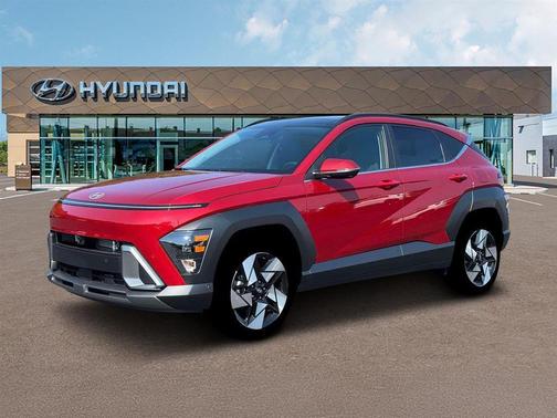 Ultimate Red Metallic 2026 Hyundai KONA Limited