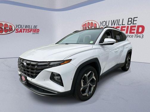 Serenity White Pearl 2023 Hyundai TUCSON Limited