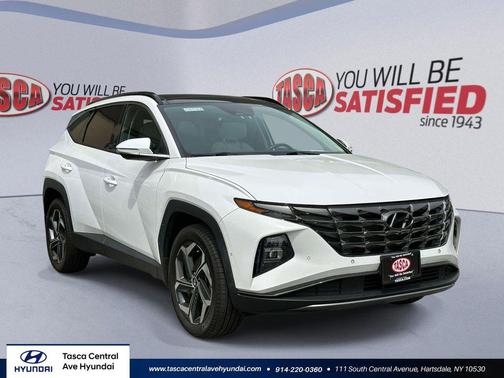 Serenity White Pearl 2023 Hyundai TUCSON Limited