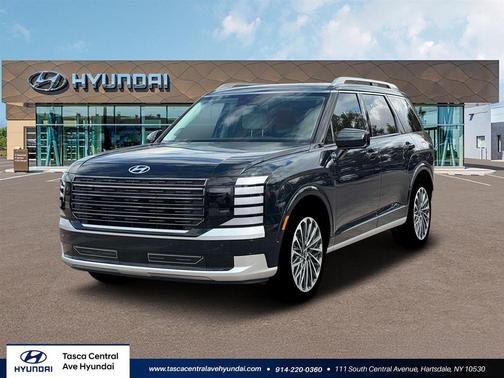 Robust Emerald Pearl 2026 Hyundai Palisade Hybrid Calligraphy