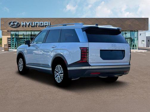Creamy White Pearl 2026 Hyundai Palisade Hybrid SEL Premium 8P