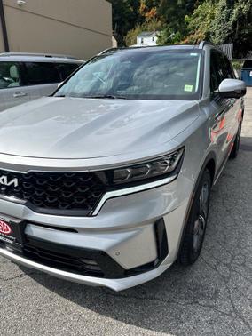 Silky Silver 2023 Kia Sorento Hybrid SX Prestige