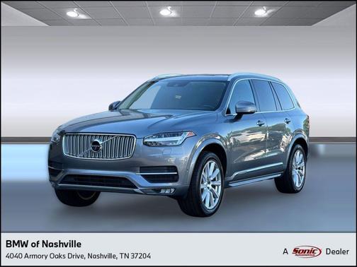 Gray 2017 Volvo XC90 T6 Inscription