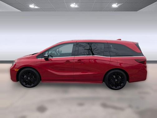 Radiant Red Metallic II 2025 Honda Odyssey Sport-L