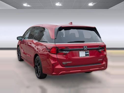 Radiant Red Metallic II 2025 Honda Odyssey Sport-L