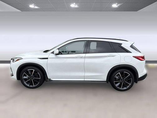 Radiant White 2023 INFINITI QX50 SPORT