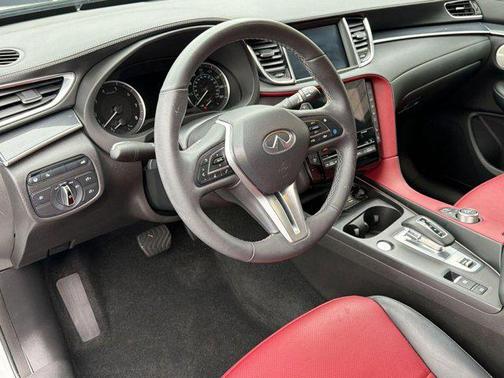 Radiant White 2023 INFINITI QX50 SPORT