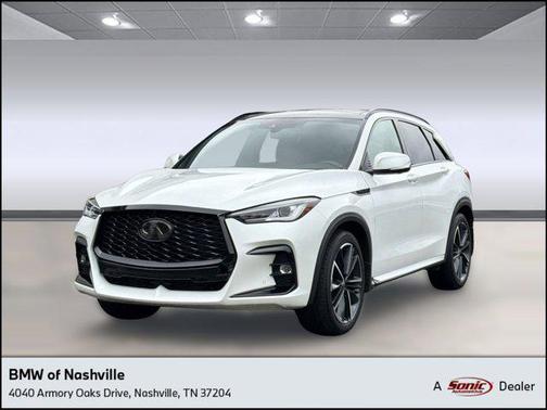 Radiant White 2023 INFINITI QX50 SPORT