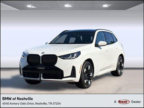 Alpine White 2025 BMW X3 30 xDrive
