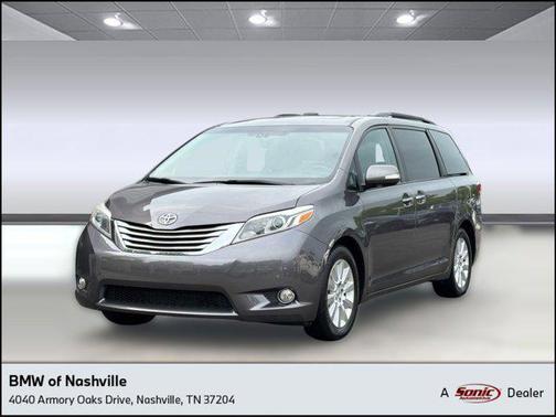 Predawn Gray Mica 2015 Toyota Sienna Limited