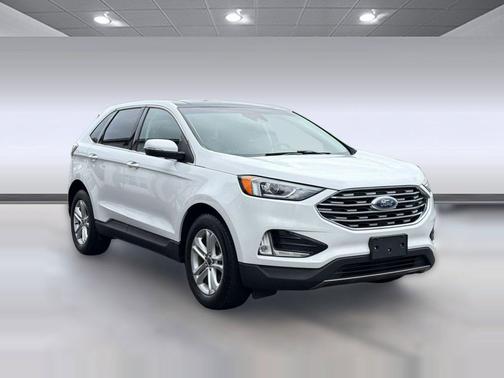 Oxford White 2020 Ford Edge SEL
