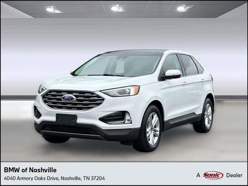 Oxford White 2020 Ford Edge SEL