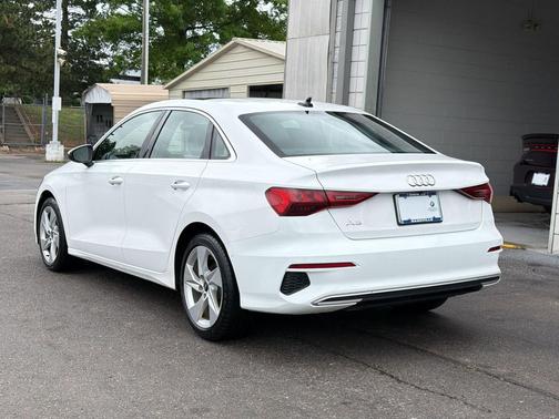 White 2023 Audi A3 Premium