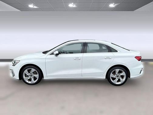 White 2023 Audi A3 Premium