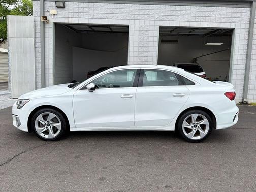 White 2023 Audi A3 Premium