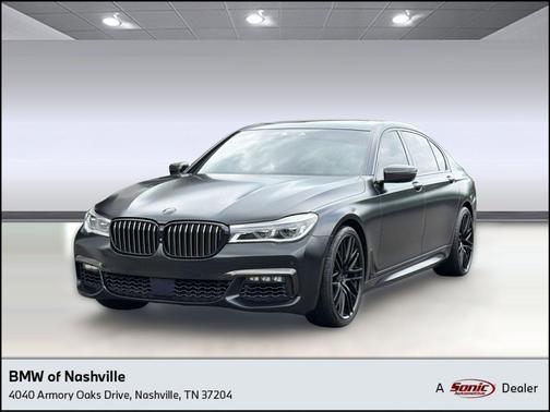 Black 2017 BMW 750 I