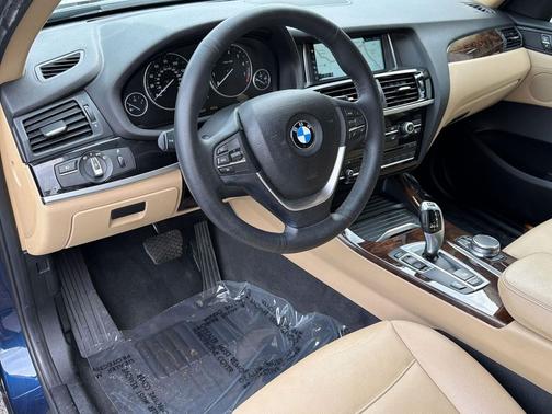 Deep Sea Blue Metallic 2017 BMW X3 sDrive28i