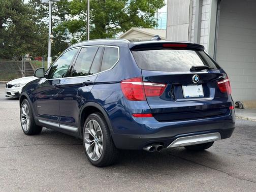 Deep Sea Blue Metallic 2017 BMW X3 sDrive28i