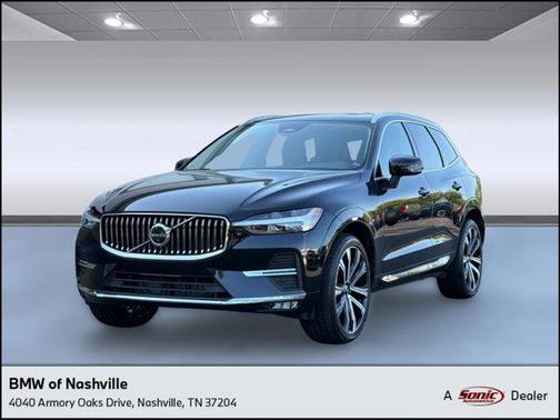Onyx Black Metallic 2023 Volvo XC60 B5 Ultimate Bright Theme