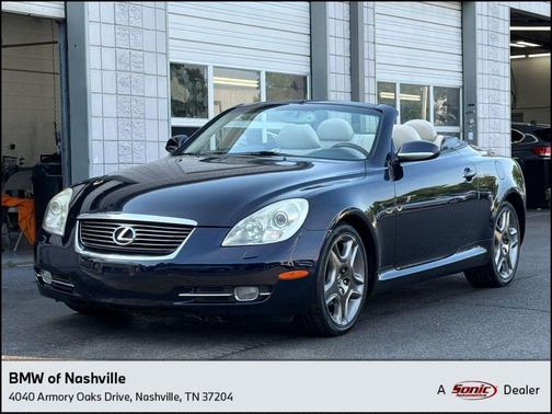 Blue 2007 Lexus SC 430 Base