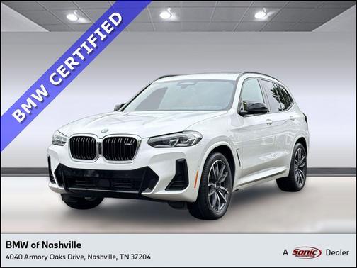 Mineral White Metallic 2024 BMW X3 M40i