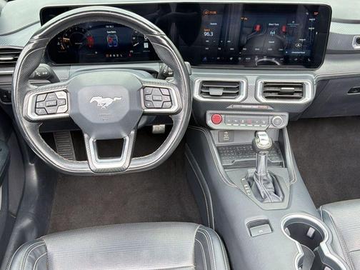 Shadow Black 2024 Ford Mustang EcoBoost