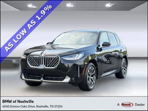 Black Sapphire Metallic 2026 BMW X3 30 xDrive