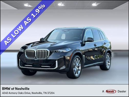 Black Sapphire Metallic 2026 BMW X5 sDrive40i