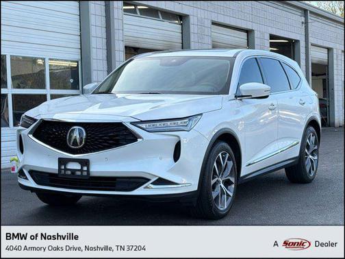 Platinum White Pearl 2023 Acura MDX Technology Package