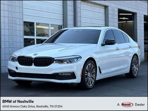 White 2018 BMW 540 xDrive