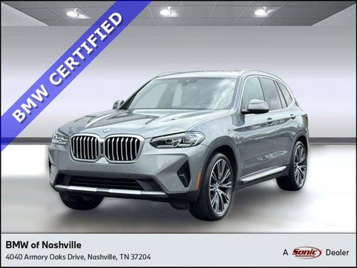 Skyscraper Grey Metallic 2024 BMW X3 xDrive30i