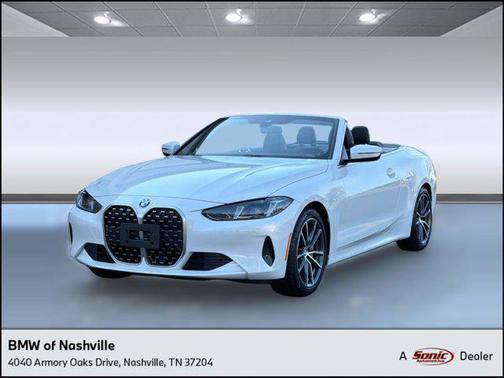 White 2025 BMW 430 i